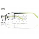 NIKE 5559 celoobrubové kovové dámské brýle s plastovými stranicemi