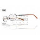 NIKE 5560 celoobrubové kovové dámské brýle s plastovými stranicemi