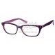 Stylové retro brýle S9014 - fialová, bílá