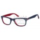 Stylové retro brýle S9010 - modrá, bílá, červená